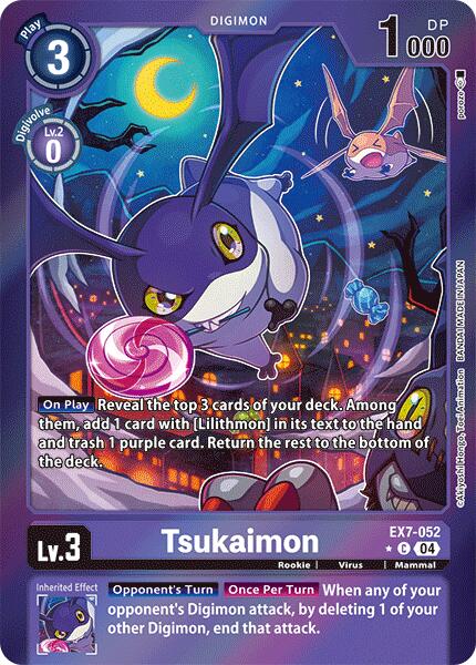 Tsukaimon [EX7-052] (Foil) [Digimon LIBERATOR] | Black Swamp Games