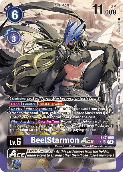 BeelStarmon ACE [EX7-059] (Alternate Art) [Digimon LIBERATOR] | Black Swamp Games