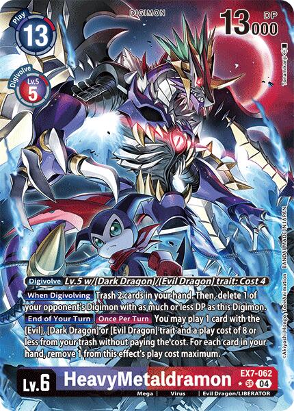 HeavyMetaldramon [EX7-062] (Alternate Art) [Digimon LIBERATOR] | Black Swamp Games