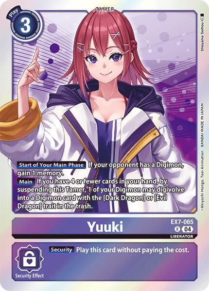 Yuuki [EX7-065] [Digimon LIBERATOR] | Black Swamp Games