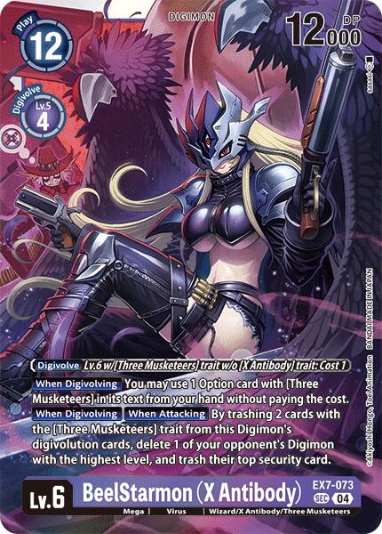 BeelStarmon [EX7-073] (X Antibody) [Digimon LIBERATOR] | Black Swamp Games