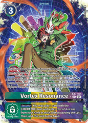 Vortex Resonance [EX7-074] (Alternate Art) [Digimon LIBERATOR] | Black Swamp Games