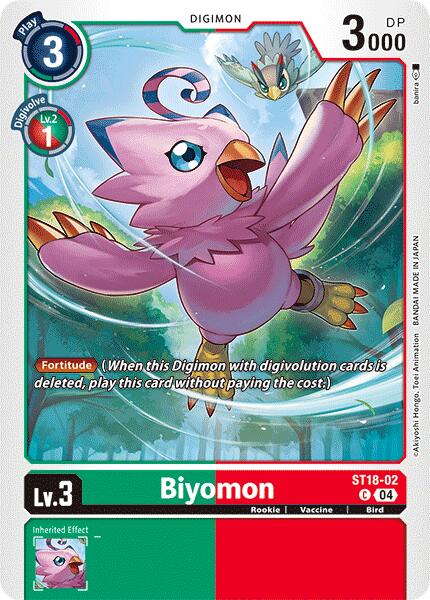 Biyomon [ST18-02] [Starter Deck: Guardian Vortex] | Black Swamp Games