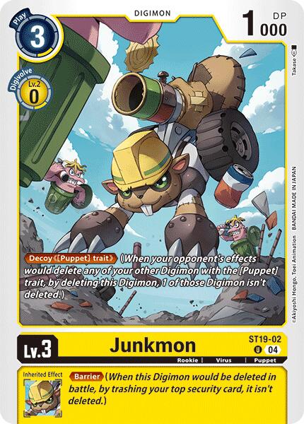 Junkmon [ST19-02] [Starter Deck: Fable Waltz] | Black Swamp Games