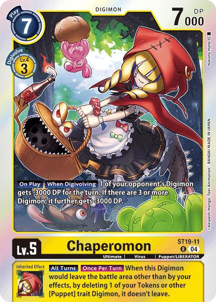 Chaperomon [ST19-11] [Starter Deck: Fable Waltz] | Black Swamp Games