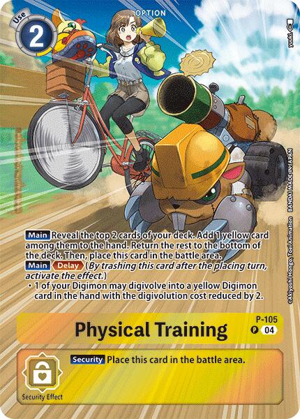 Physical Training [P-105] (Starter Deck 19 Exclusive) [Starter Deck: Fable Waltz Promos] | Black Swamp Games