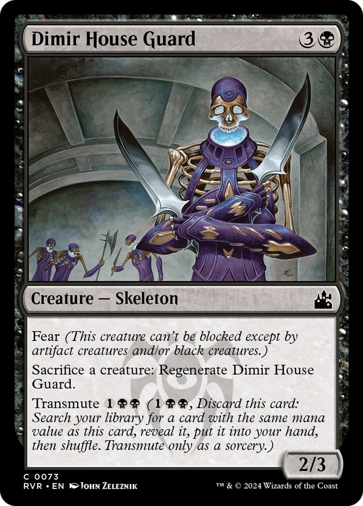 Dimir House Guard [Ravnica Remastered] | Black Swamp Games