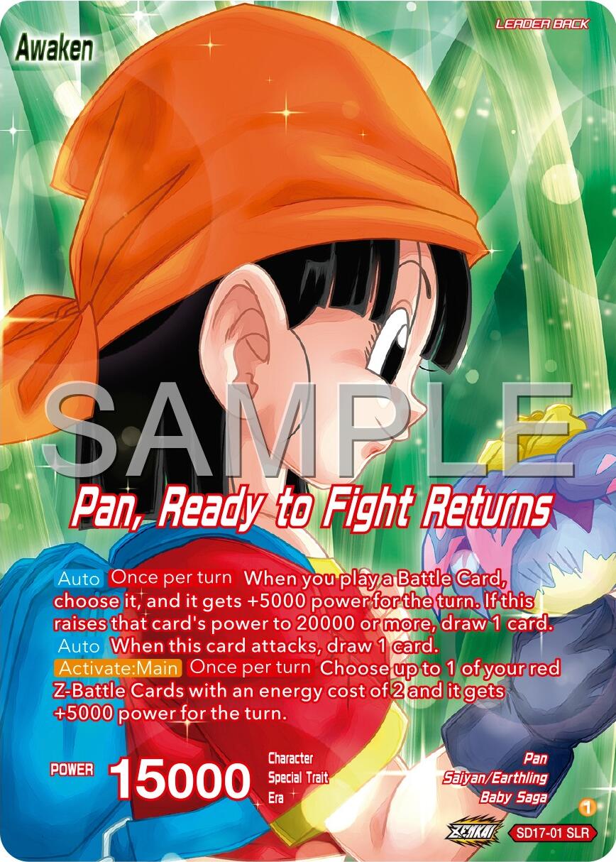 Pan // Pan, Ready to Fight Returns (SD17-01) [Premium 7th Anniversary Box 2024] | Black Swamp Games