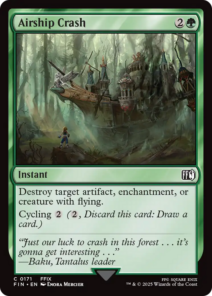 Airship Crash [FINAL FANTASY] | Black Swamp Games