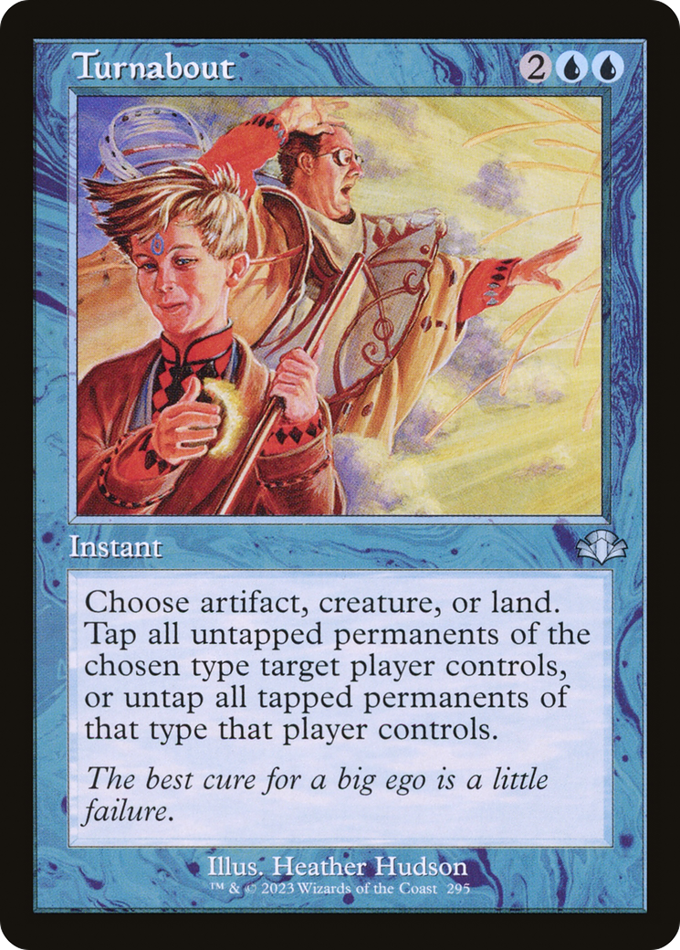 Turnabout (Retro) [Dominaria Remastered] | Black Swamp Games