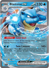 Blastoise ex (030/142) [Scarlet & Violet: Stellar Crown] | Black Swamp Games