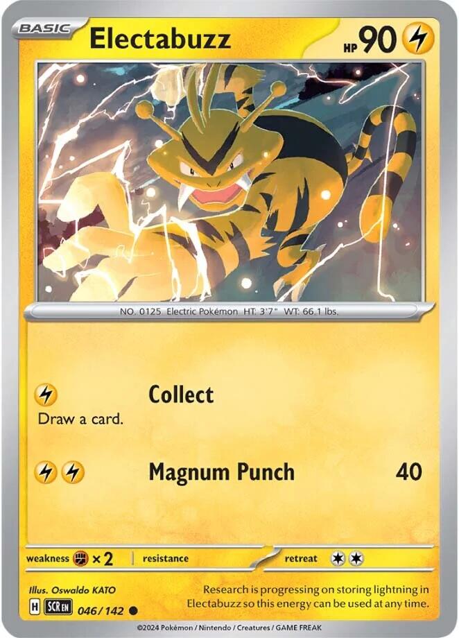 Electabuzz (046/142) [Scarlet & Violet: Stellar Crown] | Black Swamp Games