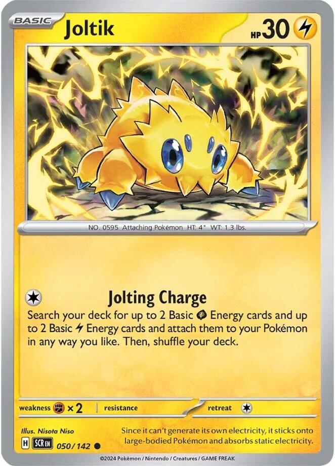 Joltik (050/142) [Scarlet & Violet: Stellar Crown] | Black Swamp Games