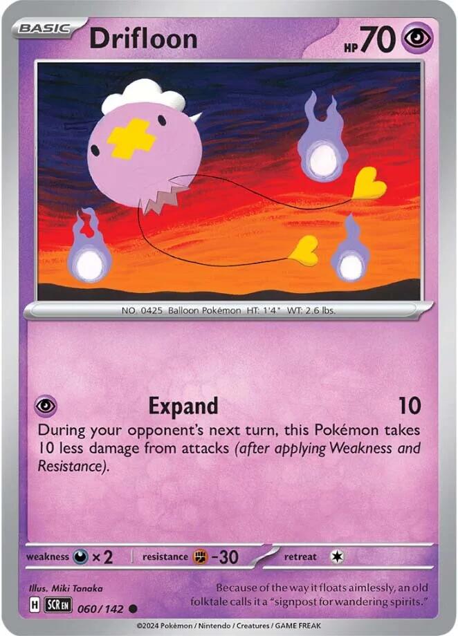 Drifloon (060/142) [Scarlet & Violet: Stellar Crown] | Black Swamp Games