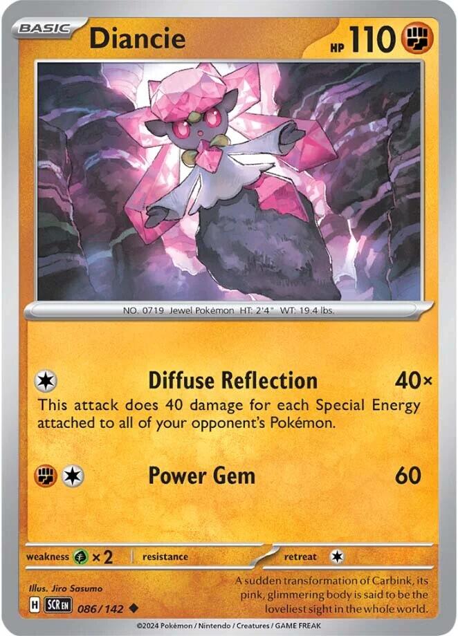 Diancie (086/142) [Scarlet & Violet: Stellar Crown] | Black Swamp Games