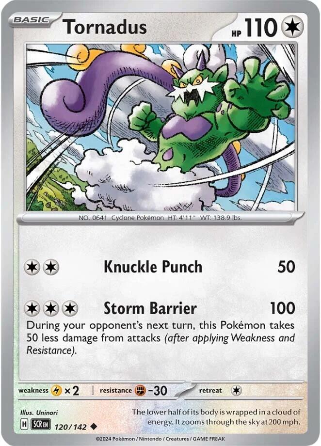 Tornadus (120/142) [Scarlet & Violet: Stellar Crown] | Black Swamp Games