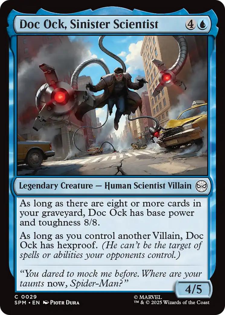 Doc Ock, Sinister Scientist [Marvel's Spider-Man] | Black Swamp Games