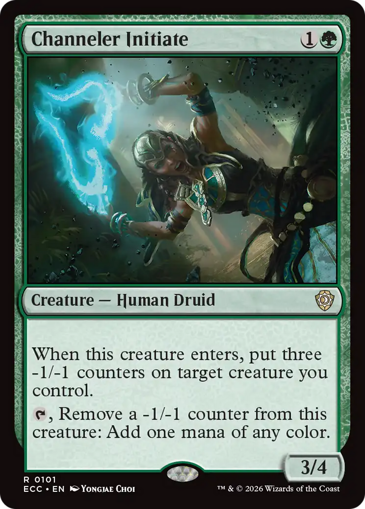 Channeler Initiate [Lorwyn Eclipsed Commander] | Black Swamp Games