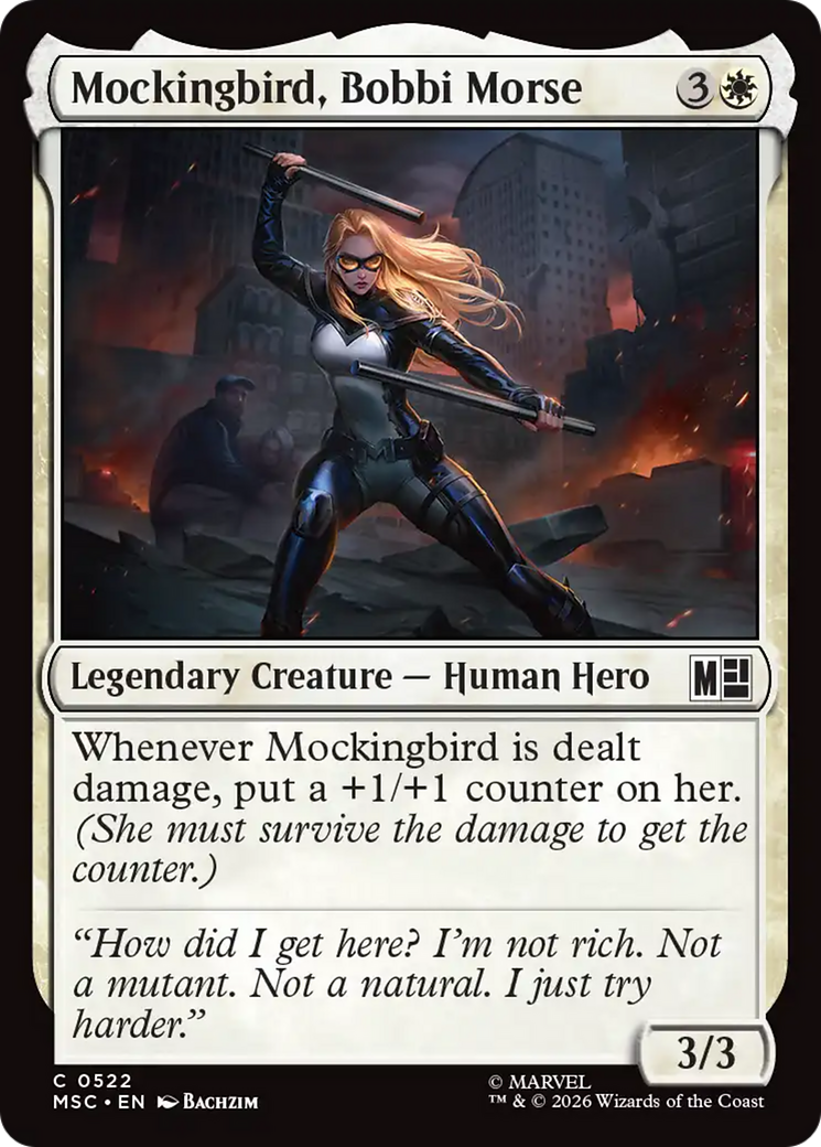 Mockingbird, Bobbi Morse (0522) [Marvel Super Heroes Commander] | Black Swamp Games