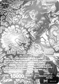 Golden Great Ape Son Goku // Long Odds SS4 Son Goku (National Championship Final 2018) (SD5-01) [Tournament Promotion Cards] | Black Swamp Games