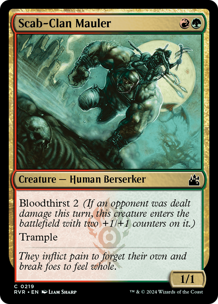 Scab-Clan Mauler [Ravnica Remastered] | Black Swamp Games