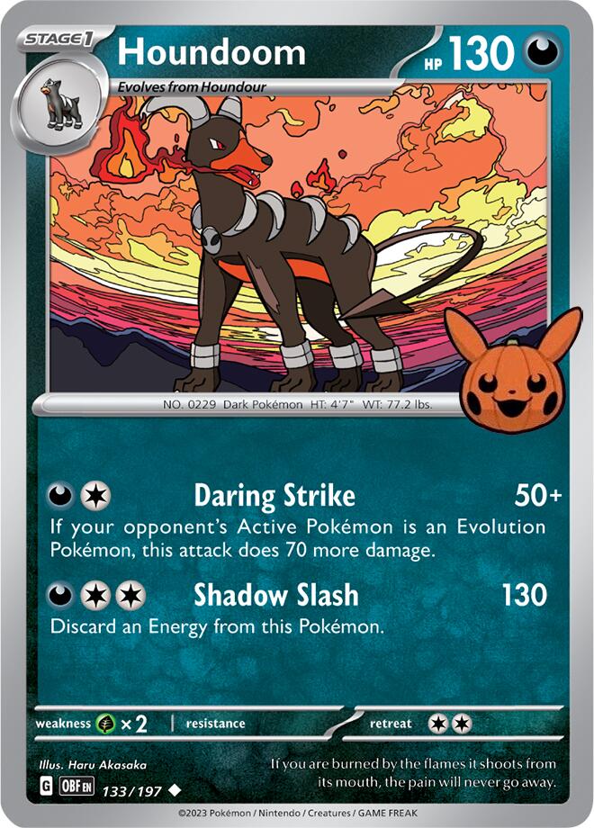 Houndoom (133/197) [Trick or Trade 2024] | Black Swamp Games