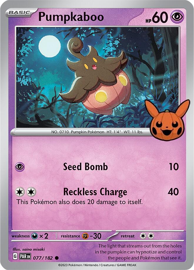 Pumpkaboo (077/182) [Trick or Trade 2024] | Black Swamp Games