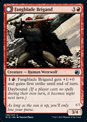 Fangblade Brigand // Fangblade Eviscerator [Innistrad: Midnight Hunt] | Black Swamp Games