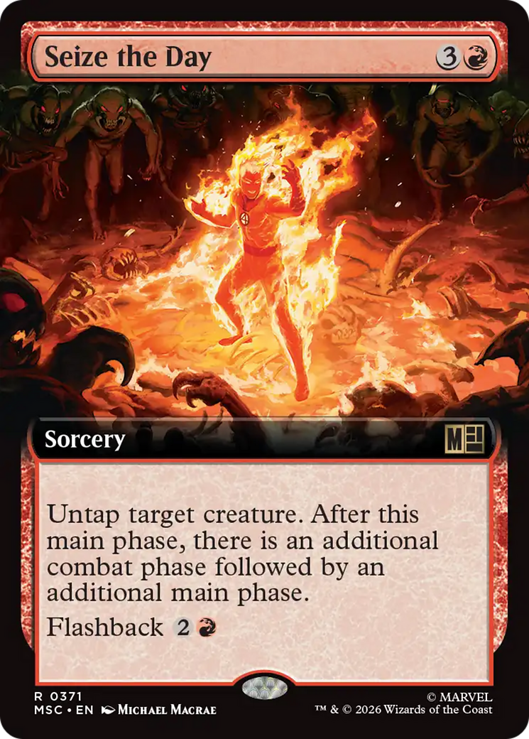 Seize the Day (Extended Art) [Marvel Super Heroes Commander] | Black Swamp Games