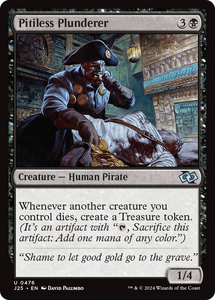 Pitiless Plunderer [Foundations Jumpstart] | Black Swamp Games