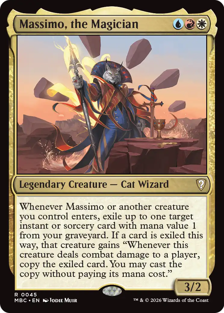 Massimo, the Magician [Mystery Booster: Commander Edition] | Black Swamp Games