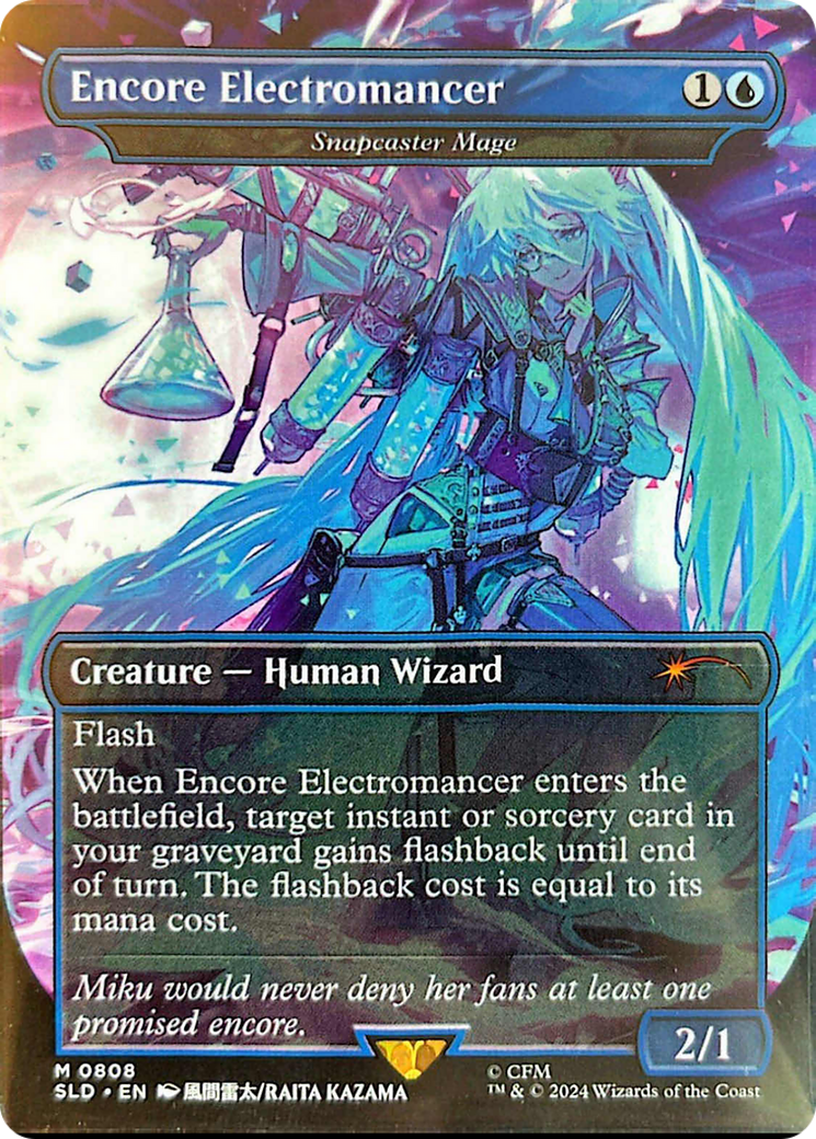 Encore Electromancer - Snapcaster Mage [Secret Lair Drop Series] | Black Swamp Games