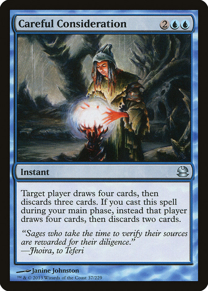 Careful Consideration [Modern Masters] | Black Swamp Games