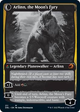 Arlinn, the Pack's Hope // Arlinn, the Moon's Fury [Innistrad: Double Feature] | Black Swamp Games