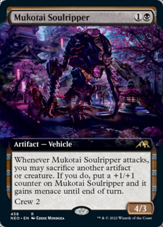 Mukotai Soulripper (Extended Art) [Kamigawa: Neon Dynasty] | Black Swamp Games