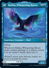 Alrund, God of the Cosmos // Hakka, Whispering Raven [Kaldheim] | Black Swamp Games