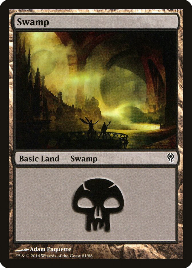 Swamp (81) [Duel Decks: Jace vs. Vraska] | Black Swamp Games