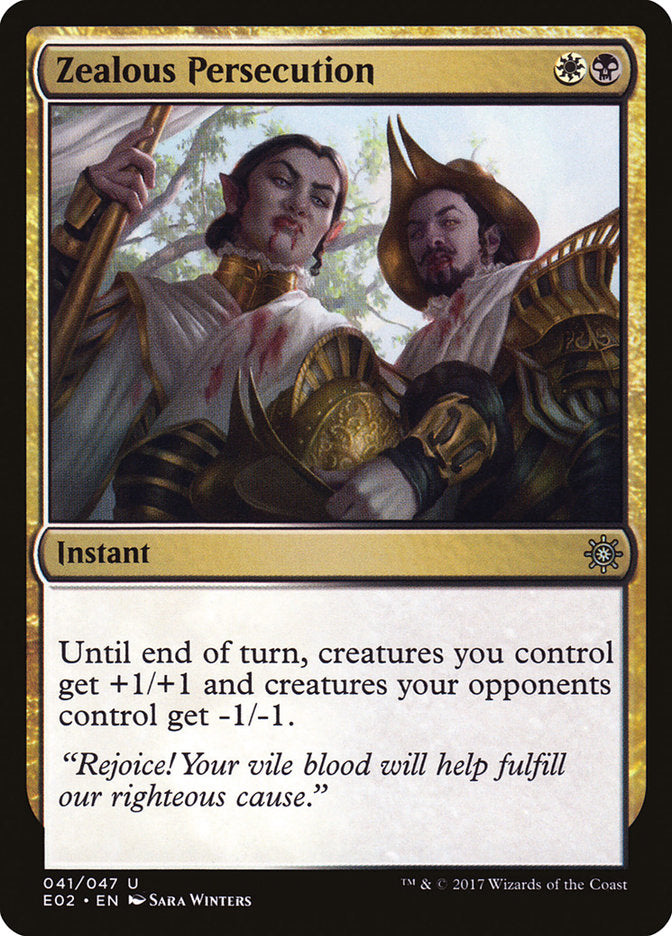 Zealous Persecution [Explorers of Ixalan] | Black Swamp Games