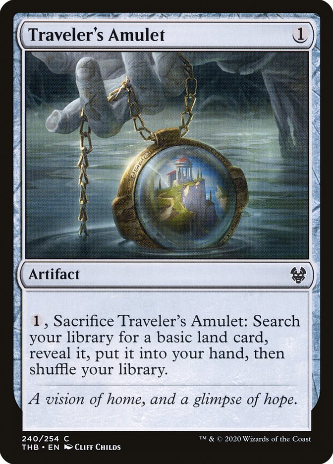 Traveler's Amulet [Theros Beyond Death] | Black Swamp Games