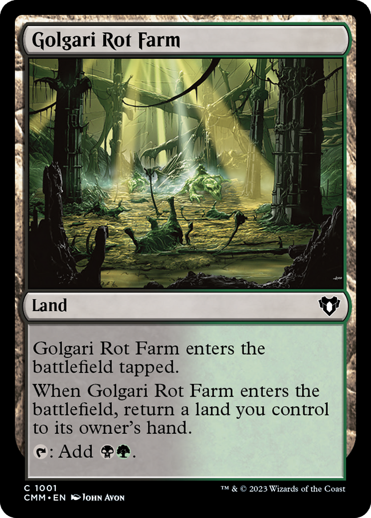 Golgari Rot Farm [Commander Masters] | Black Swamp Games