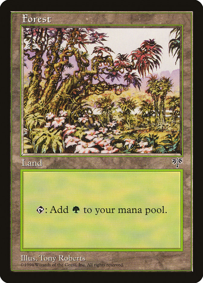Forest (Open Flowers Bottom Center) [Mirage] | Black Swamp Games