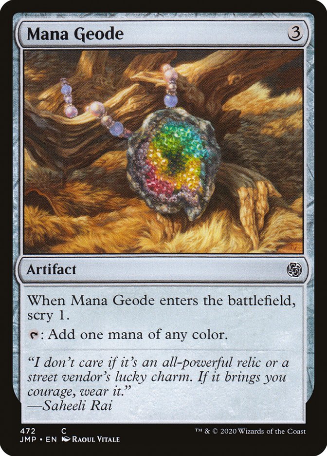 Mana Geode [Jumpstart] | Black Swamp Games
