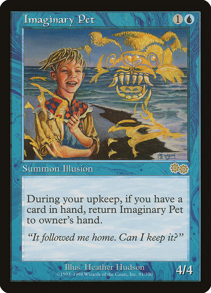Imaginary Pet [Urza's Saga] | Black Swamp Games