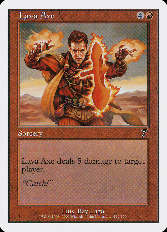 Lava Axe [Seventh Edition] | Black Swamp Games