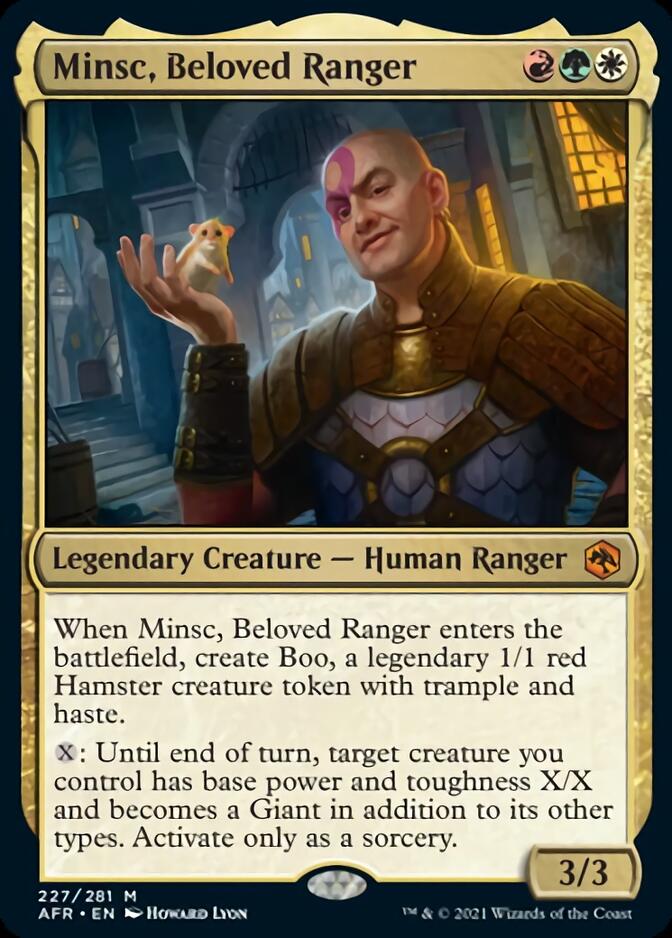 Minsc, Beloved Ranger [Dungeons & Dragons: Adventures in the Forgotten Realms] | Black Swamp Games