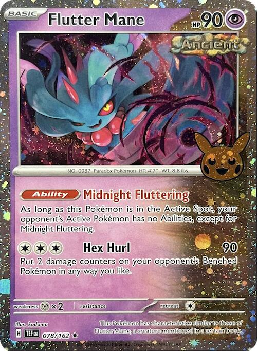 Flutter Mane (078/162) (Cosmos Holo) [Trick or Trade 2024] | Black Swamp Games