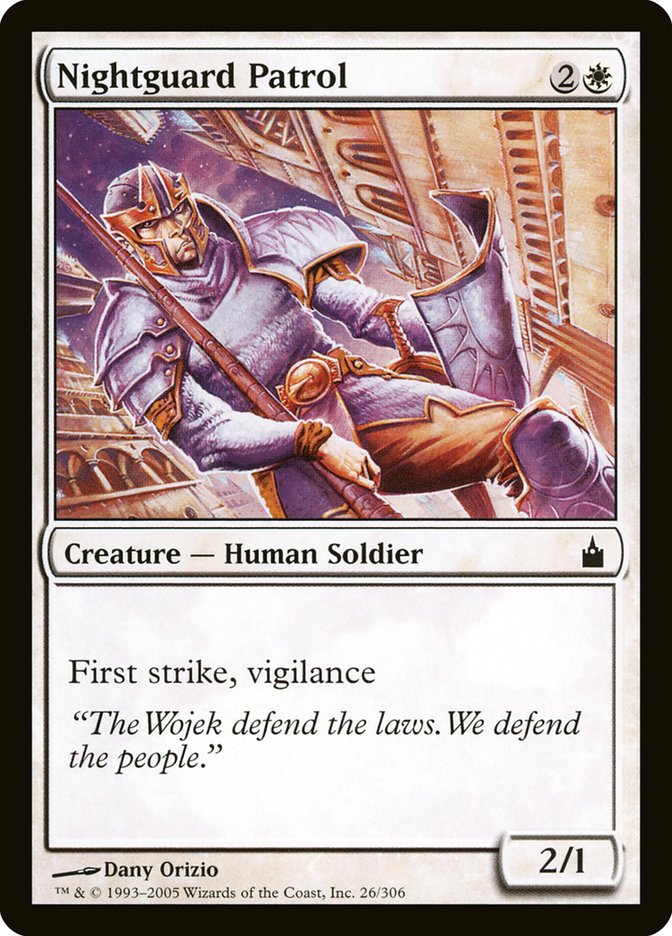 Nightguard Patrol [Ravnica: City of Guilds] | Black Swamp Games