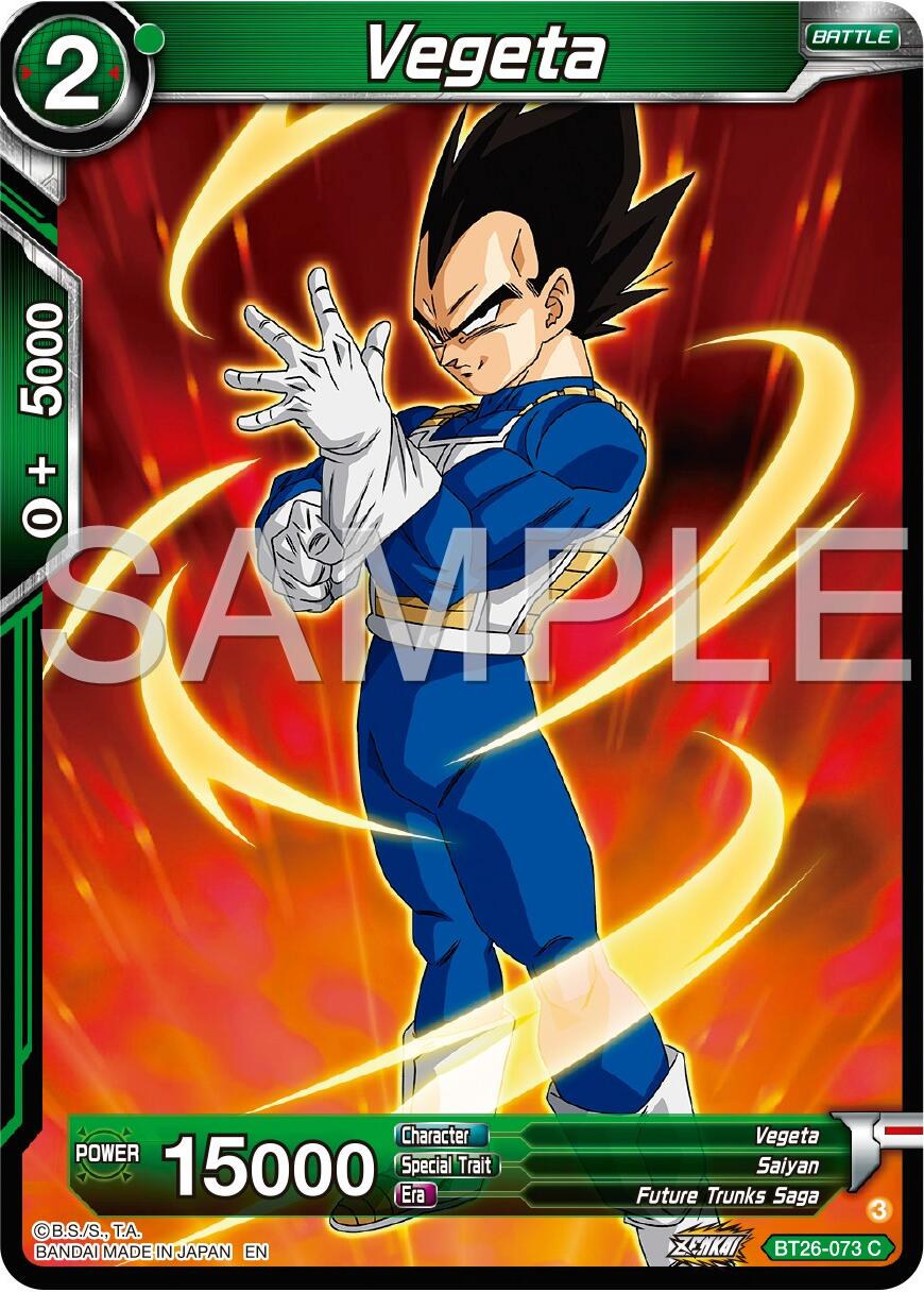 Vegeta (BT26-073) [Ultimate Advent] | Black Swamp Games