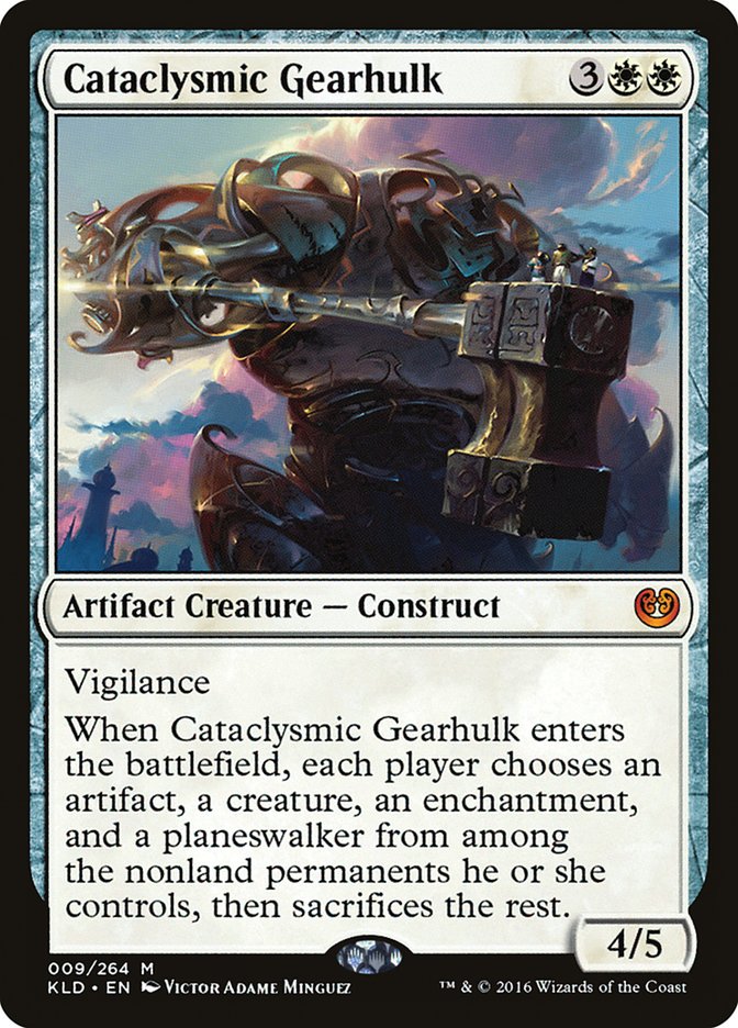 Cataclysmic Gearhulk [Kaladesh] | Black Swamp Games