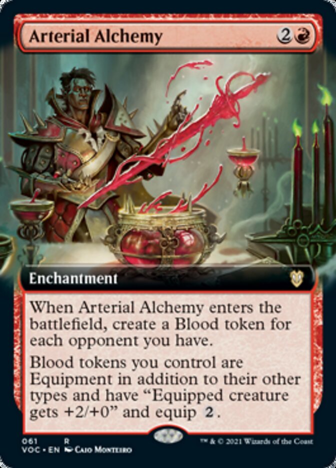 Arterial Alchemy (Extended Art) [Innistrad: Crimson Vow Commander] | Black Swamp Games
